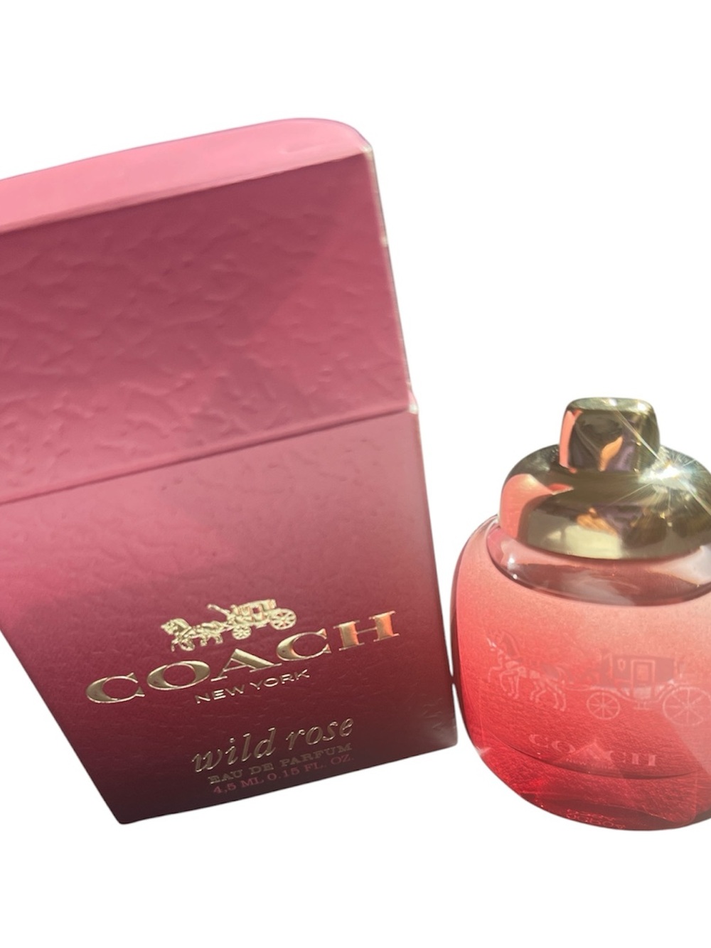 Lot of 2 : New Coach Wild Rose Smell Good: Wild Rose - Picture 2 of 2